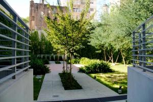 Vrt pred nastanitvijo Rivadavia Apartment