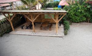 Patio nebo venkovní prostory v ubytování La Casa Mompiche