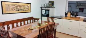 Kuchyňa alebo kuchynka v ubytovaní Ferienwohnung Nedwed