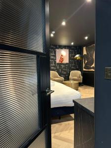 Posezení v ubytování Secret Suites