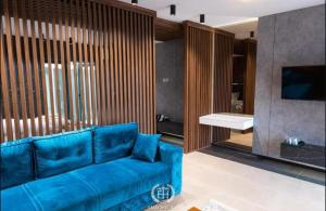 TV a/nebo společenská místnost v ubytování HOTEL EMROVIC RAJ