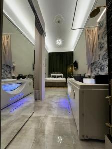 Zona d'estar a Jacuzzi Berka Apartamenty 37 fotos més