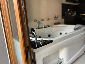 Kúpeľňa v ubytovaní Rakowicka Top Apartaments Superior