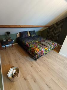 Χώρος καθιστικού στο Nid de charme pour soirée romantique