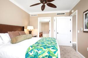 KBM Resorts FREE CAR Honua Kai Hokulani Ocean view 2-Bedroom Condo Sweeping view Best Location HKH-545客房内的一张或多张床位