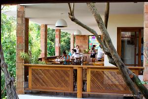Restaurace v ubytování Pousada Tímia