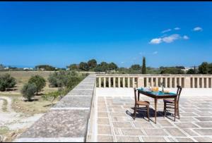 Balkón nebo terasa v ubytování Trappito Stracca Agriturismo