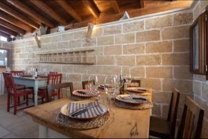 Restaurace v ubytování Trappito Stracca Agriturismo