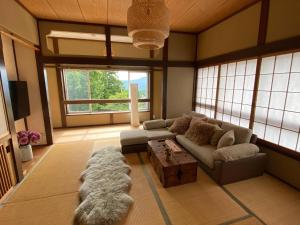 Posezení v ubytování Seifuso At Myoko