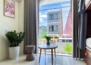 Balkon oz. terasa v nastanitvi The Backpacker Hostel and spa