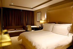北京燕京饭店Yanjing Hotel的休息区