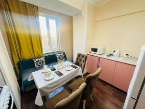 Dapur atau dapur kecil di Золотой Квадрат на проспекте Достык +13 gambar