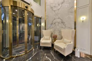 Victora Hostel的休息区