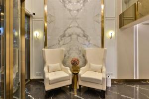 Victora Hostel的休息区