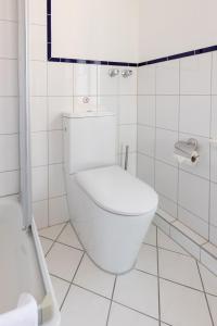Koupelna v ubytování Gästehaus am Winckel