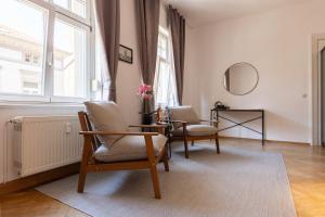 Posezení v ubytování Gästehaus am Winckel