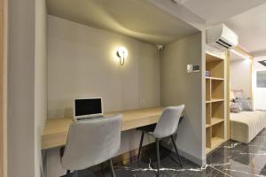 Victora Hostel的休息区