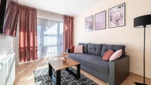 Χώρος καθιστικού στο Triventi Mountain Residence, Sun & Snow