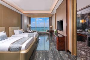 TV o dispositivi per l'intrattenimento presso Wyndham Grand Foshan Gaoming