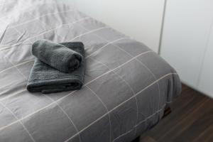Postel nebo postele na pokoji v ubytování Ruby