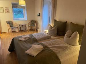 Postelja oz. postelje v sobi nastanitve Lønstrup Strandhotel
