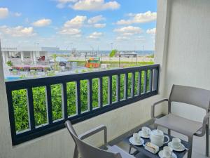 Palma Hotel的阳台或露台