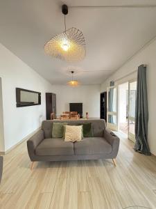 Posezení v ubytování La Villa du Voyageur