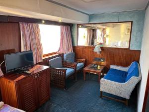 Istumisnurk majutusasutuses Nile View Aton Cruise