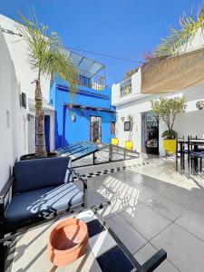 Balkoni atau teres di Riad ider