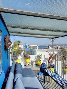 Balkoni atau teres di Riad ider