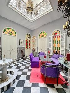 Ruang duduk di Riad ider