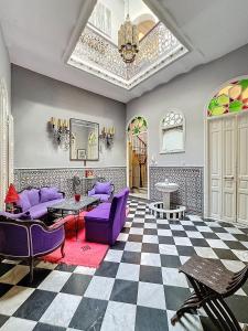 Ruang duduk di Riad ider
