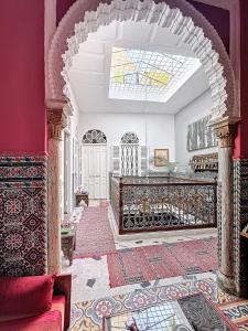 Ruang duduk di Riad ider