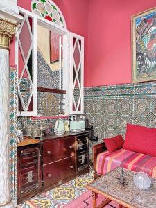 Ruang duduk di Riad ider