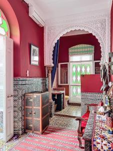 Ruang duduk di Riad ider