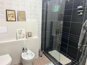 Koupelna v ubytování B&B A Casa Mia