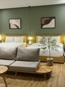 Posezení v ubytování Triland Hotel