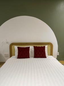 Postel nebo postele na pokoji v ubytování Triland Hotel