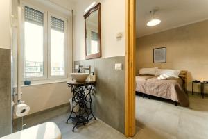 Katil atau katil-katil dalam bilik di Residence La Corte - Bilocale 4 +7 gambar
