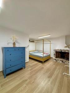 Postel nebo postele na pokoji v ubytování Villa Eleonora con piscina privata a Sabaudia