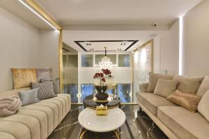 Victora Hostel的休息区