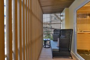 Victora Hostel的休息区