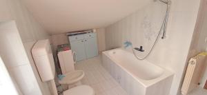 Koupelna v ubytování Apartament Averara