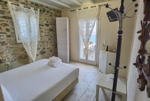 A bed or beds in a room at Villa Panorama