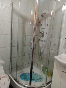 Koupelna v ubytování hospedaje Isla Paraiso