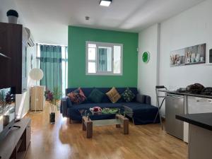 Χώρος καθιστικού στο Aparment la gavia