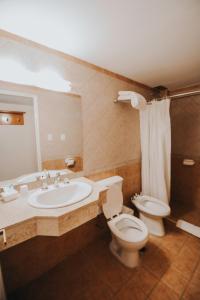 Koupelna v ubytování Hotel Nutibara