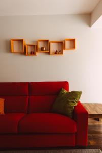 אזור ישיבה ב-Snowline Haven New-Gudauri, Block-3