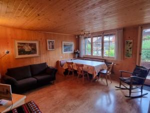 Posezení v ubytování Apartment Bachhüsi by Interhome