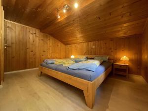 Voodi või voodid majutusasutuse Apartment Sonnegg by Interhome toas